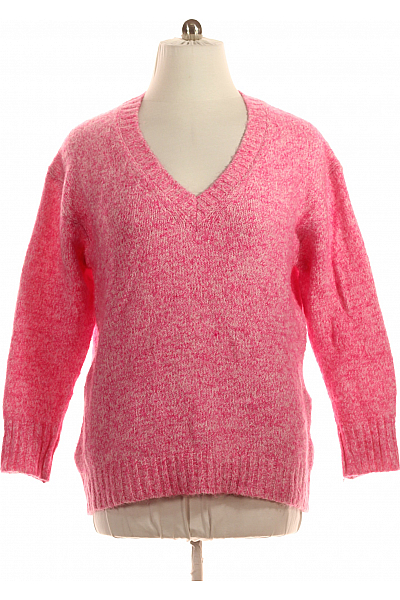 Dámský Svetr Růžový ZARA Vel. L Dámský Svetr Růžový ZARA Vel. L