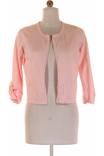 Donna Karan Dámský Cardigan Růžový Vel. XS