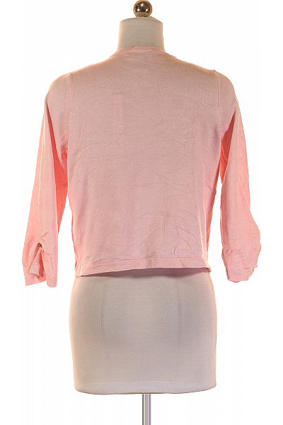 Donna Karan Dámský Cardigan Růžový Vel. XS