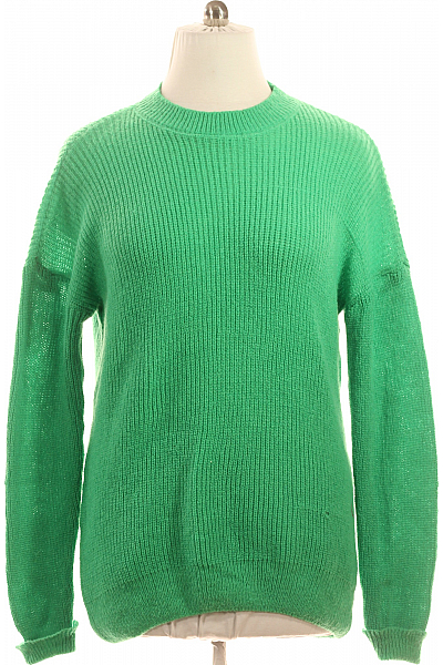 Pánský Pulovr Zelený Vel. S