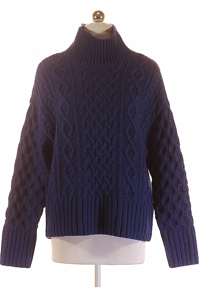 Dámský Rolák Vlněný Modrý Jake*s Vel. S