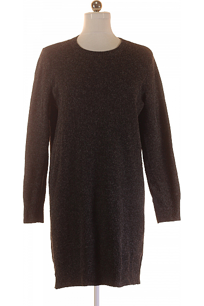  Šaty Pletené Černé VERO MODA Second Hand Vel. L