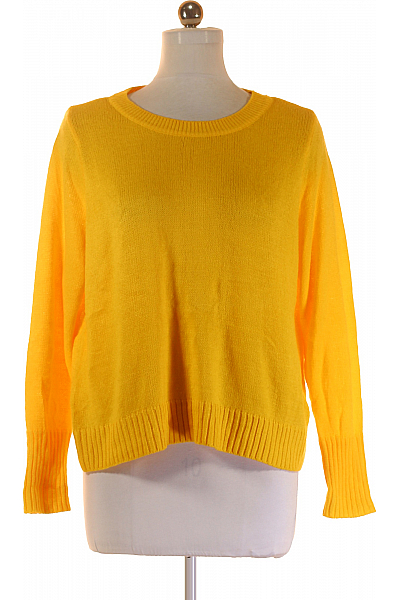 Dámský Svetr Žlutý Vel. L Dámský Svetr Žlutý Vel. L