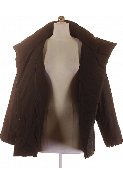 Zimní Dámská Bunda Černá MANGO Vel. S