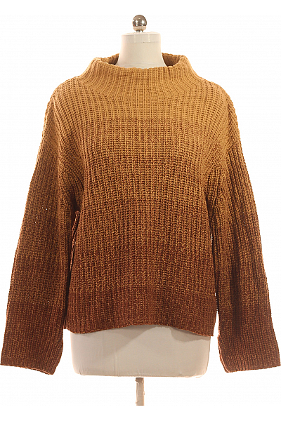 TOM TAILOR Dámský Pulovr Hnědý Second Hand Vel. L