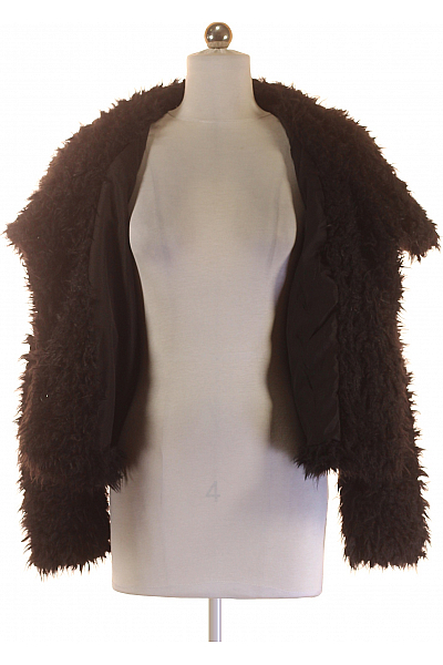 Dámský Kožich Černý ZARA Vel.  S