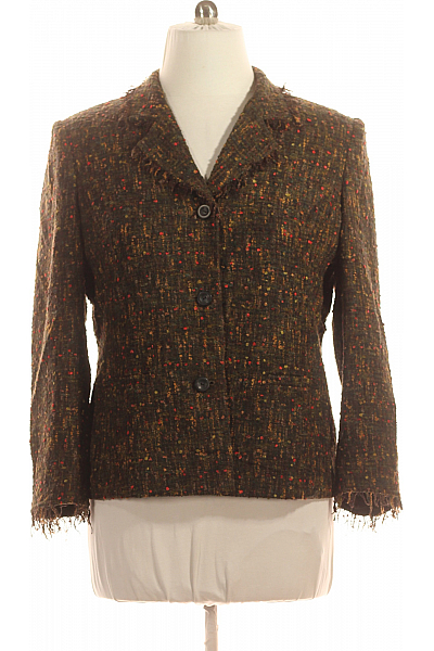 Dámské Sako Vlněné Barevné Ara Vel. 46 Dámské Sako Vlněné Barevné Ara Vel. 46