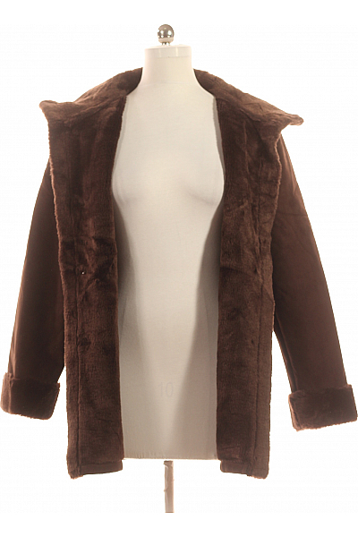 Dámský Kožich Hnědý Second hand Vel. 40