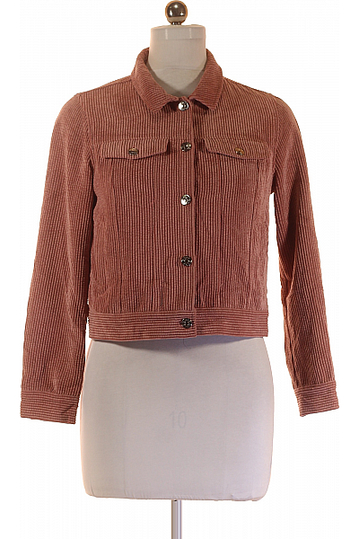 ONLY Dámská Přechodné Bundy Růžová Second Hand Vel. 38