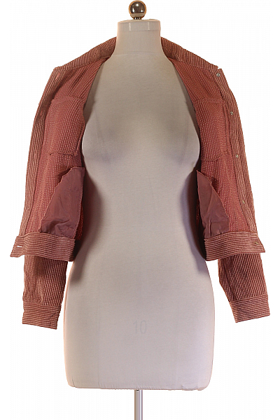 ONLY Dámská Přechodné Bundy Růžová Second hand Vel. 38