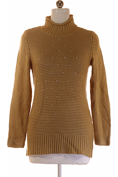 Dámský Pulovr Hnědý Second Hand