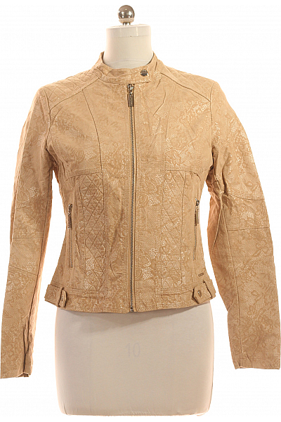 Dámská Přechodné Bundy Hnědá RINO&PELLE Vel. 38