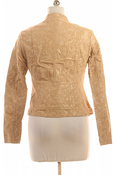 Dámská Přechodné Bundy Hnědá RINO&PELLE Vel. 38