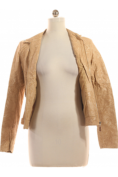 Dámská Přechodné Bundy Hnědá RINO&PELLE Vel. 38