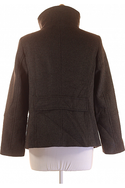 S.OLIVER Dámský Kabát Šedý Second hand Vel. 42