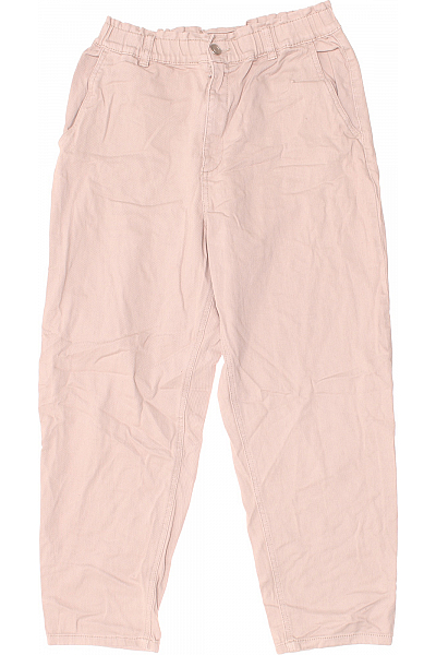 Dámské Kalhoty Rovné Béžové Vel. 42