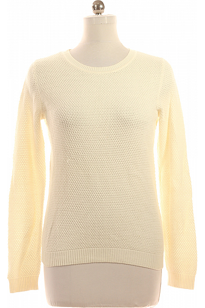  Halenka Pletená Bílá VILA Vel. M