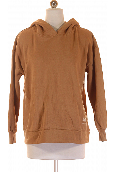 Dámská Mikina Bez Zapínání Hnědá Vel. S