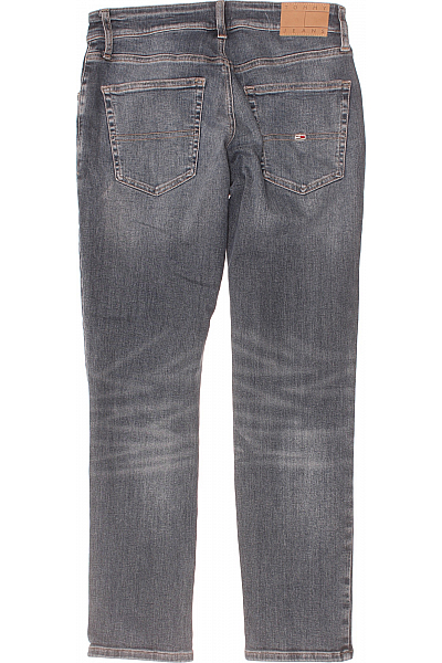 TOMMY HILFIGER Pánské Rovné Džíny Modré Second hand Vel. 32/30