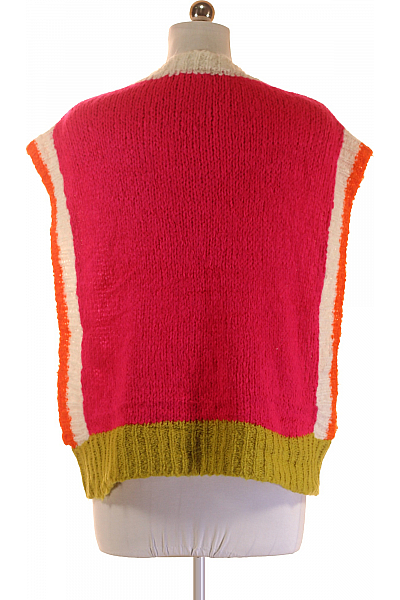 Kratká Dámská Vesta Barevná