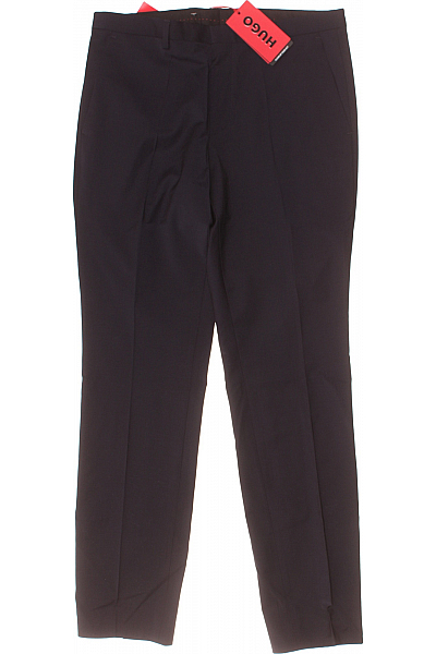 Hugo Boss Pánské Kalhoty Vlněné Modré