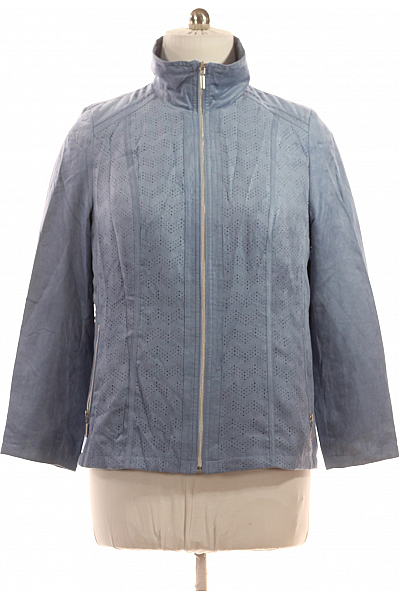 Dámská Bunda Modrá Vel. 44