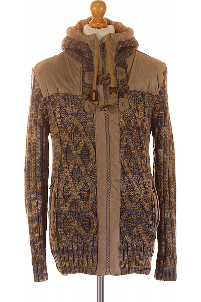 Pánský Cardigan Barevný Leif Nelson Vel. L
