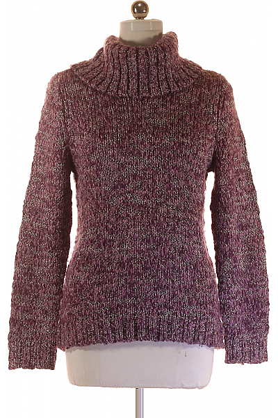 Dámský Svetr Fialový S.OLIVER Second Hand Vel. 40 Dámský Svetr Fialový S.OLIVER Second Hand Vel. 40
