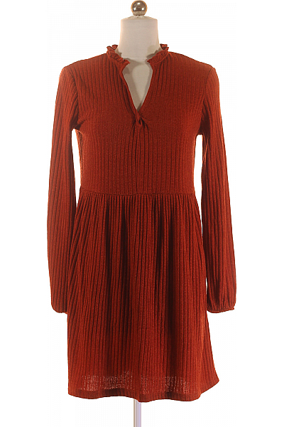 ZARA Šaty Hnědé Vel.  S