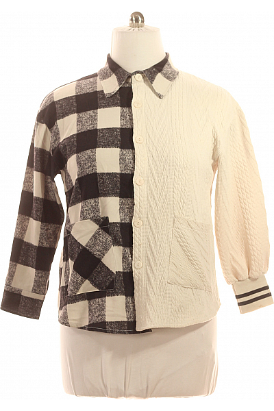 Vzorovaná Pánská Košile Červená Shein Vel. ONESIZE