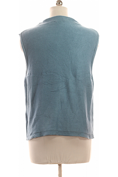 MORE & Dámská Vesta Modrá Second hand Vel. 38