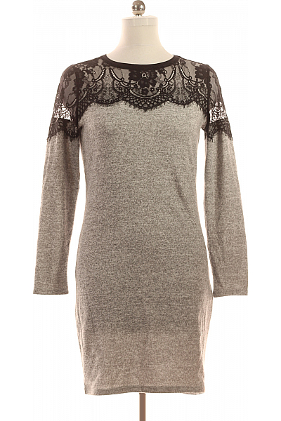 Orsay Společenské  Šaty Šedé Vel. 38