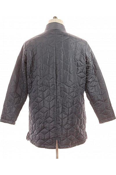 Ulla Popken Prošívaná Dámská Bunda Modrá