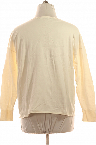 Canda Jednoduché Dámské Tričko Béžové Vel. L