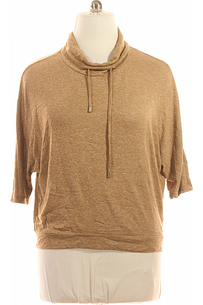 Jednoduché Dámské Tričko Béžové TOM TAILOR Vel. L