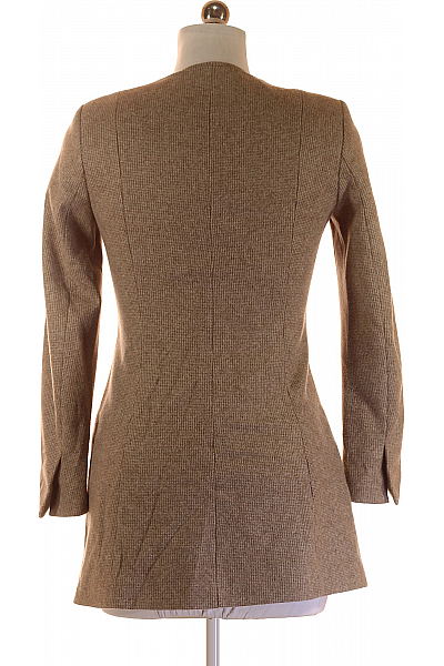 Dámský Kabát Béžový ZARA Vel. M