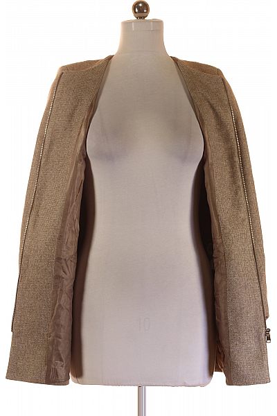 Dámský Kabát Béžový ZARA Vel. M