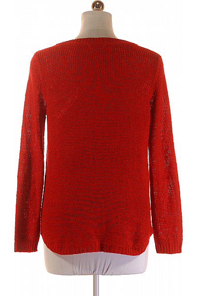 Dámský Svetr Červený ONLY Second hand Vel. L