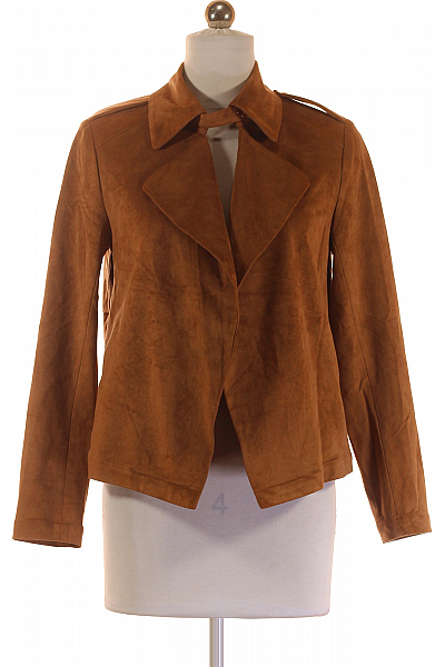 Talk About Krátký Dámský Kabát Hnědý Vel. 34 Talk About Krátký Dámský Kabát Hnědý Vel. 34