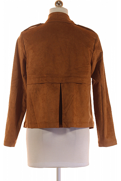 Talk About Krátký Dámský Kabát Hnědý Vel. 34