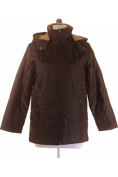 Prošívaná Dámská Bunda Hnědá Vel. 38 Prošívaná Dámská Bunda Hnědá Vel. 38