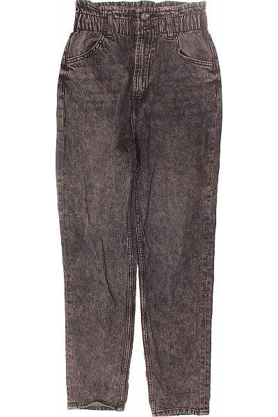 Boyfriend Dámské Džíny Černé Second Hand Vel. 34