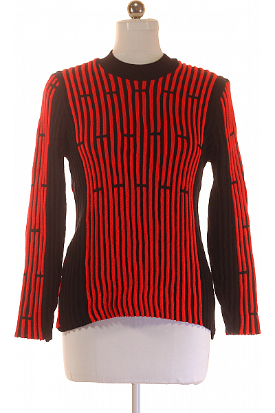 Dámský Svetr Červený Second Hand Dámský Svetr Červený Second Hand