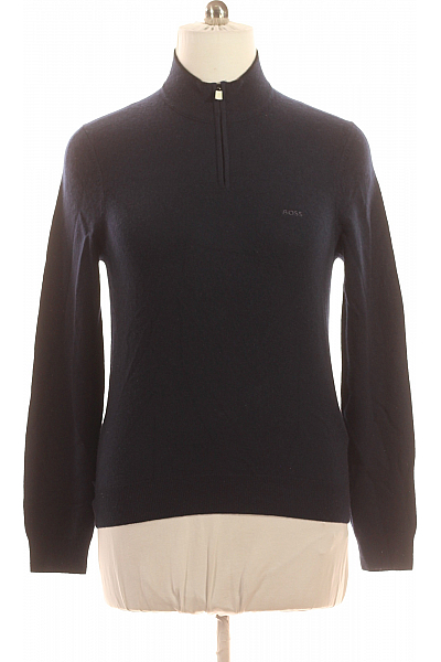 Hugo Boss Pánský Svetr Modrý Vel. S