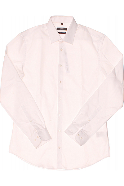 Pánská Košile Bílá Jake*s Vel. 39/40