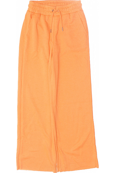 FB SISTER Dámské Tepláky Oranžové Vel. S