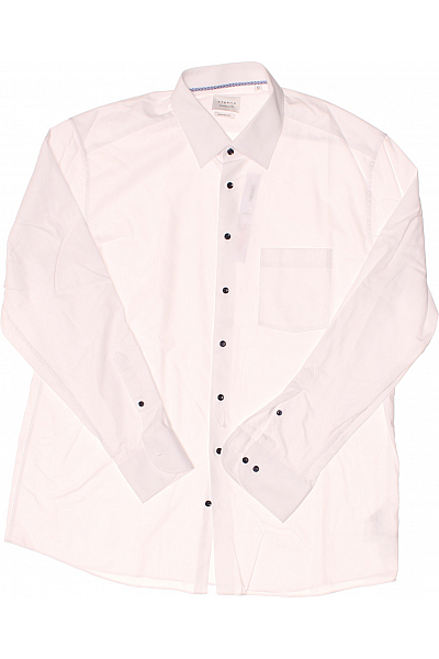 Pánská Košile Bílá ETERNA Vel. 43