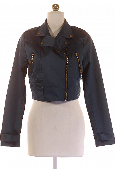 Dámská Bunda Modrý Second Hand