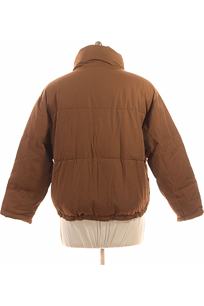 Bershka Dámská Bunda Hnědá Vel.  XL
