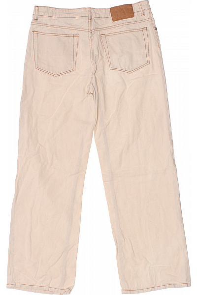 Dámské Džíny Bílé Second hand Vel.  38